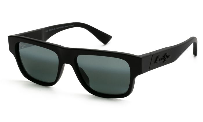 MAUI JIM 638-02 GREY KOKUA MATTE BLACK