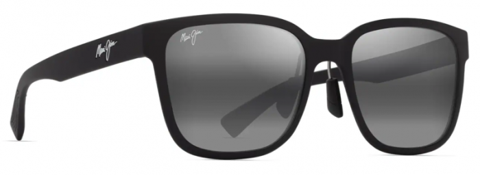 MAUI JIM 660-02 GREY PAULELE ASIAN FIT MATTE BLACK