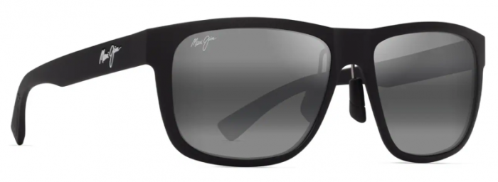 MAUI JIM 670-02 GREY PUAKEA MATTE BLACK