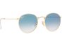 RAY-BAN RB3447N 001/3F 53 ROUND METAL FLAT LENSES