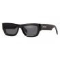 PALM ANGELS AUBERRY PERI048 1007 BLACK DARK GREY