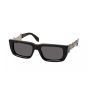 PALM ANGELS MILFORD PERI040 1007 BLACK DARK GREY