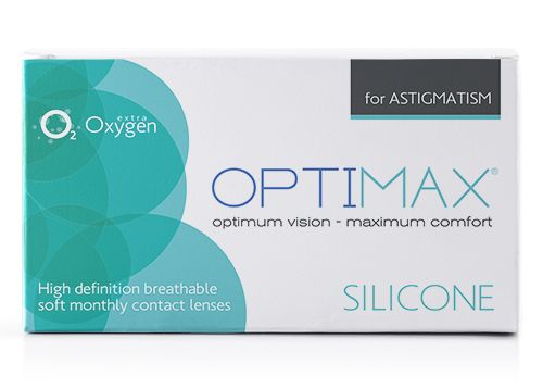 OPTIMAX SILICONE FOR ASTIGMATISM 3PACK ΜΗΝΙΑΙΟΙ ΦΑΚΟΙ ΕΠΑΦΗΣ ΑΣΤΙΓΜΑΤΙΣΜΟΥ