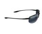 MAUI JIM 407-02 HOOKIPA NERO LUCIDO GRIGIO