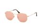 RAY-BAN RB3548N 001/Z2 54 HEXAGONAL METAL FLAT LENSES