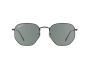 RAY-BAN RB3548N 002/58 51 HEXAGONAL FLAT LENSES