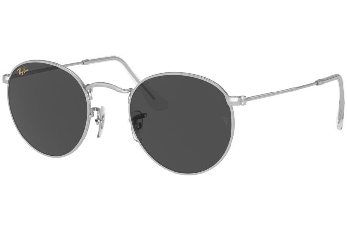 RAY-BAN RB3447 9198B1 53 ROUND METAL