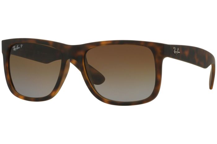 RAY-BAN RB4165 865/T5 54 JUSTIN CLASSIC HAVANA COLLECTION POLARIZED