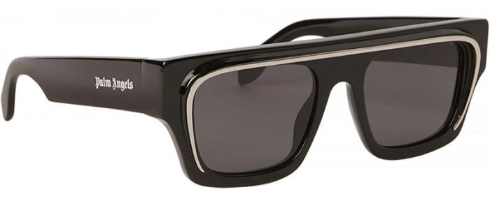 PALM ANGELS SALTON PERI061 1007 BLACK DARK GREY