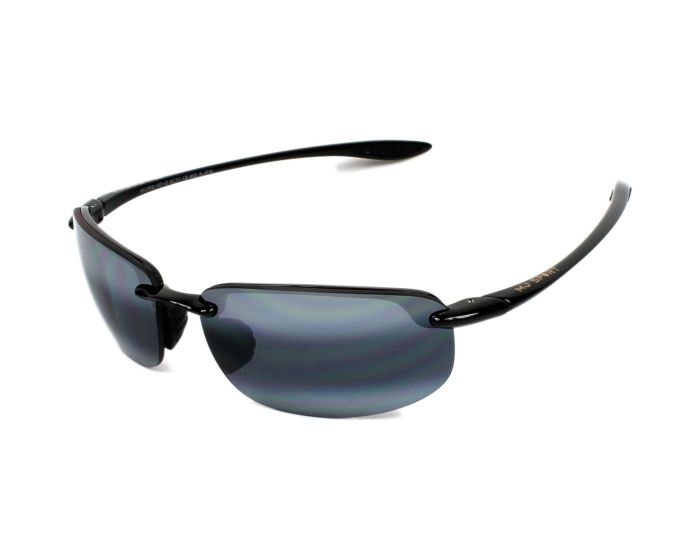 MAUI JIM 407-02 HOOKIPA NERO LUCIDO GRIGIO