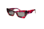 OFF WHITE AURORA OERI137 2907 HAVANA RED/PURPLE DARK GREY