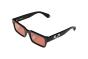 OFF WHITE OW1032 1025 SHINY BLACK WITH RED LENSES 55 HUNTINGTON