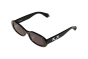 OFF WHITE OW1033 1007 SHINY BLACK WITH SMOKE LENSES 54 ADAMS