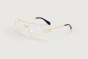 PALM ANGELS PA6002 7600 SHINY GOLD 54 