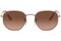 RAY-BAN RB3548N 9069A5 51 HEXAGONAL FLAT LENSES