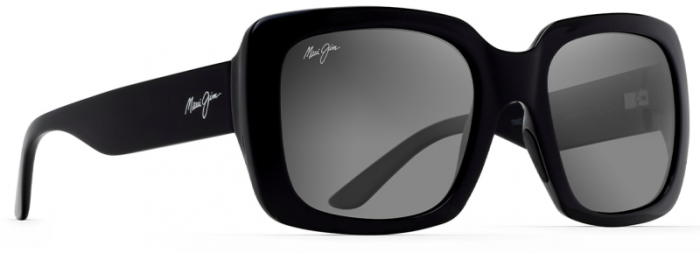 MAUI JIM GS863-02 TWO STEPS GREY BLACK GLOSS