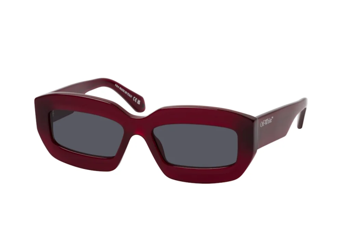 OFF WHITE CHARLOTTE OERI138 2807 BURGUNDY DARK GREY