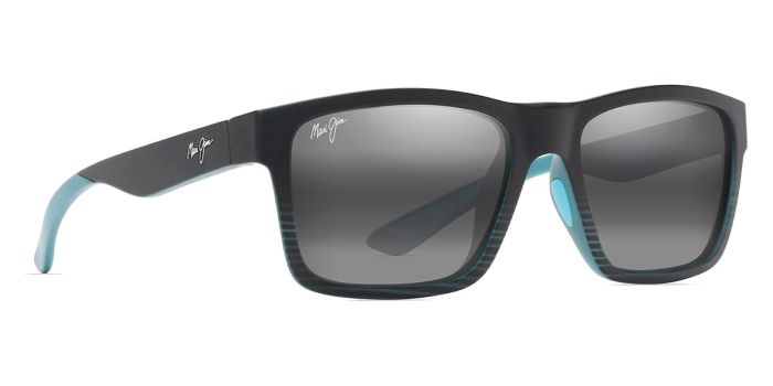 MAUI JIM 897-02A GREY THE FLATS MATTE BLACK