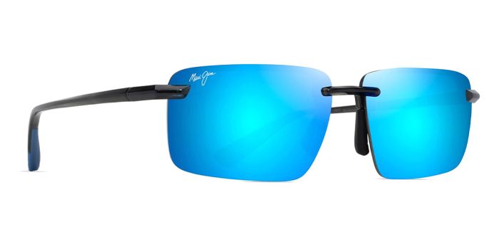 MAUI JIM B626-14 BLUE HAWAII LAULIMA SHINY TRANS DARK GREY