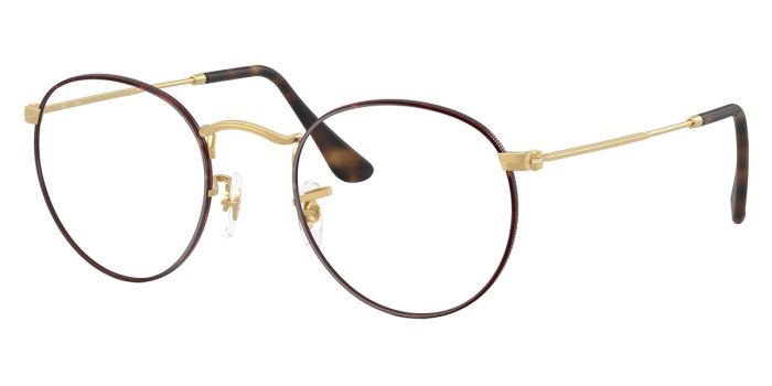 RAY-BAN FRAMES RX3447V 3188 50 ROUND METAL