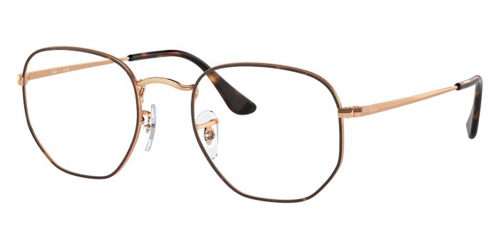 RAY-BAN FRAMES RX6448 3176 54 HEXAGONAL