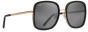 MAUI JIM GS865-02 PUA GREY BLACK GLOSS WITH SHINY GOLD