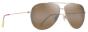 MAUI JIM H674-16B HCL HAU OLI XL SHINY LIGHT GOLD WITH ORANGE & YELLOW