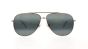 MAUI JIM 665-16A GREY HAU OLI SHINY LIGHT GOLD WITH CRYSTAL
