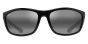 MAUI JIM 869-02 NUU LANDING BLACK GLOSS WITH BLACK RUBBER
