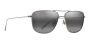 MAUI JIM 887-17 MIKIOI MATTE TITANIUM