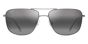 MAUI JIM 887-17 MIKIOI MATTE TITANIUM
