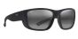 MAUI JIM 896-02 AMBERJACK MATTE BLACK WITH BLACK