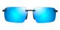 MAUI JIM B626-14 BLUE HAWAII LAULIMA SHINY TRANS DARK GREY