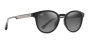 MAUI JIM GS636-14 GREY HIEHIE SHINY BLACK WITH TRANS LIGHT GREY