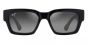 MAUI JIM GS642-14 GREY KENUI SHINY BLACK WITH TRANS LIGHT GREY