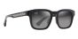 MAUI JIM GS643-14 GREY MALUHIA SHINY BLACK WITH TRANS LIGHT GREY