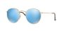 RAY-BAN ROUND METAL FLAT LENSES RB3447N 001/9O 50