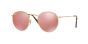RAY-BAN ROUND METAL FLAT LENSES RB3447N 001/Z2 50