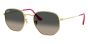 RAY-BAN RB3548N 001/71 51 HEXAGONAL