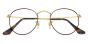 RAY-BAN FRAMES RX3447V 3188 50 ROUND METAL