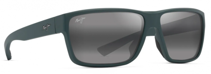 MAUI JIM 661-15 GREY UILA MATTE DARK MILITARY GREEN