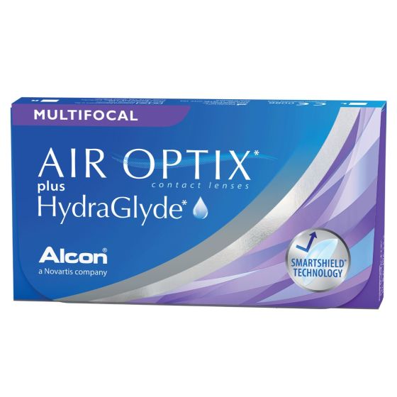 AIR OPTIX PLUS HYDRAGLIDE MULTIFOCAL 3 PACK ΜΗΝΙΑΙΟΙ ΠΟΛΥΕΣΤΙΑΚΟΙ ΦΑΚΟΙ ΕΠΑΦΗΣ 