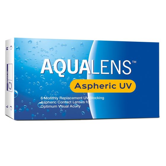 AQUALENS ASPHERIC 6 PACK ΜΗΝΙΑΙΟΙ ΦΑΚΟΙ ΕΠΑΦΗΣ ΜΥΩΠΙΑΣ - ΥΠΕΡΜΕΤΡΩΠΙΑΣ