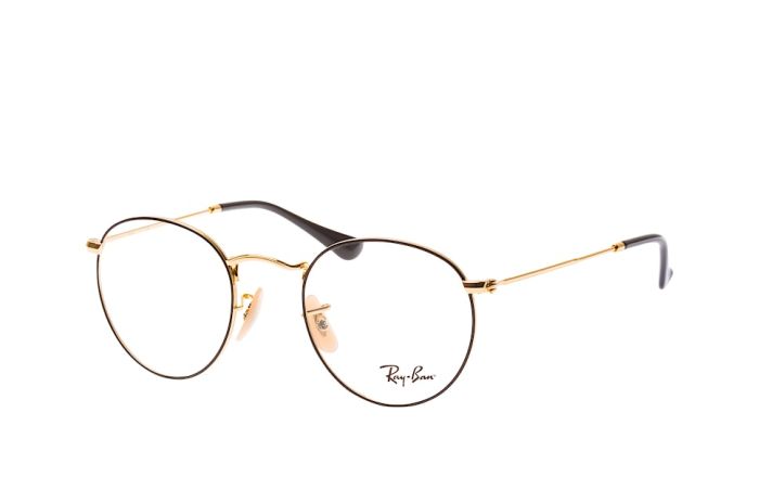 RAY-BAN FRAMES RX 3447V 2991 50 ROUND METAL