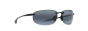 MAUI JIM 407-02 PC HO'OKIPA NERO LUCIDO GRIGIO
