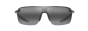 MAUI JIM 680-02 GREY PALULU MATTE BLACK