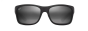 MAUI JIM 681-02 GREY ANO NUI MATTE BLACK