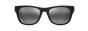 MAUI JIM 687-02 GREY KAULIKE MATTE BLACK