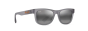 MAUI JIM 687-14 GREY KAULIKE MATTE TRANSPARENT GREY