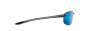 MAUI JIM B407-11 PC HOOKIPA NERO LUCIDO BLU HAWAII